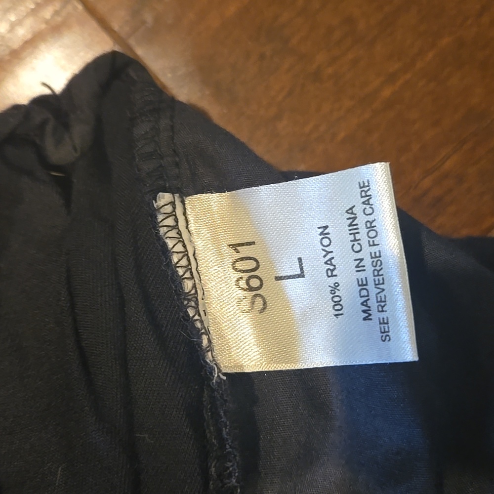 Scarlet Boulavard Black Pull On Pants Size L - Picture 4 of 11